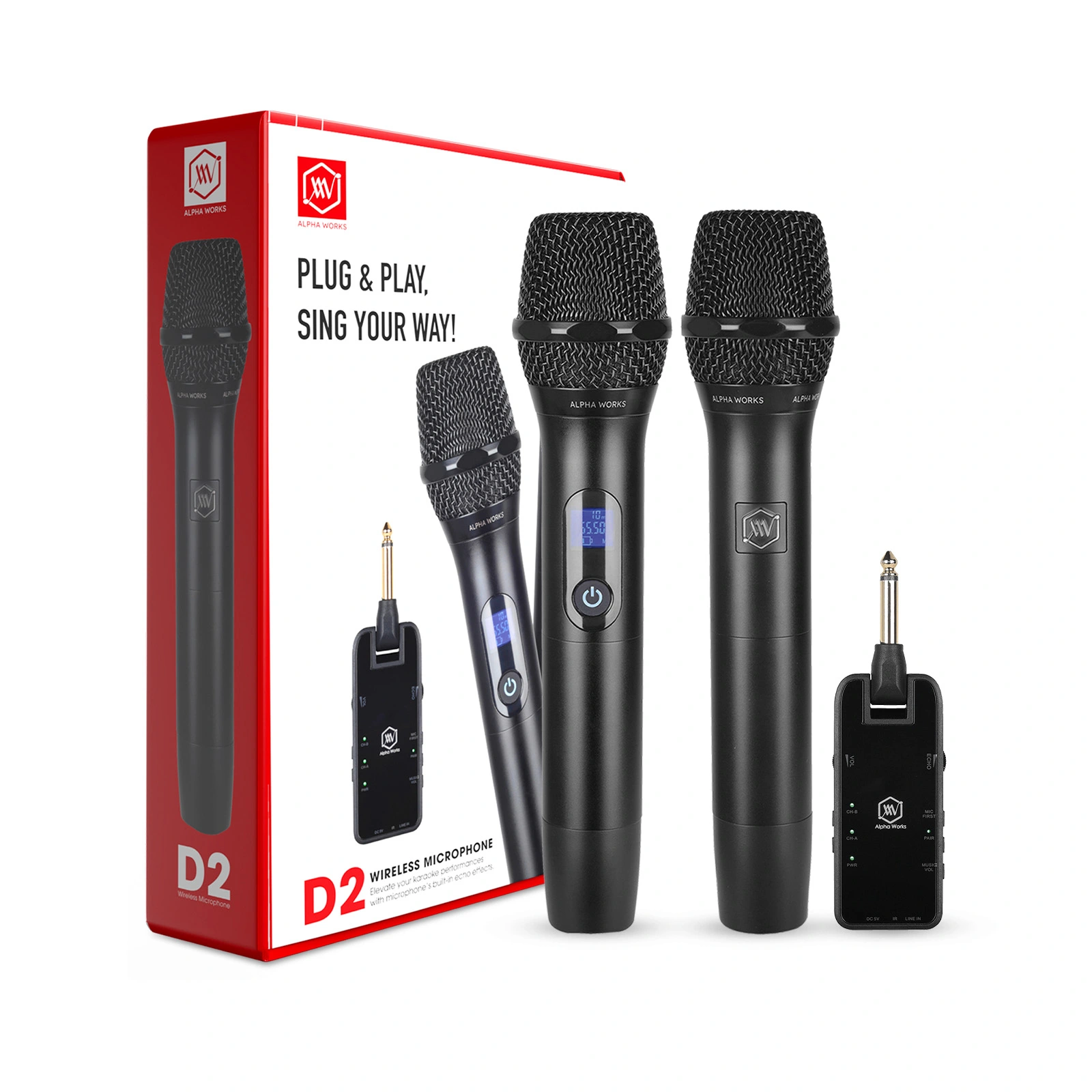 Micro Không Dây Alpha Works D2 - Chính hãng PGI
