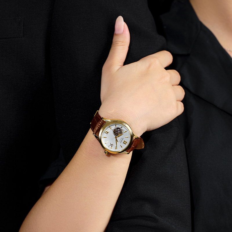 Đồng Hồ Nữ Chính Hãng ORIENT STAR Classic Phiên Bản Giới Hạn 2025 RA-AG0729S30B