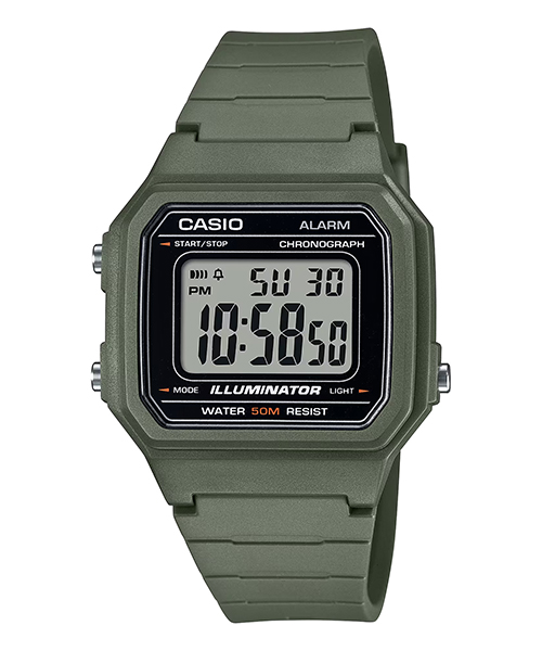 Đồng Hồ Nam Chính Hãng CASIO W-217H-3AV
