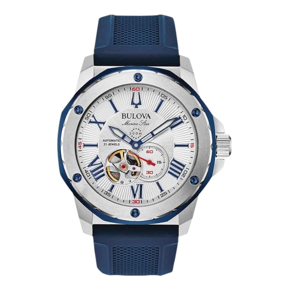 Đồng Hồ Nam Chính Hãng Bulova Marine Star Automatic 98A225
