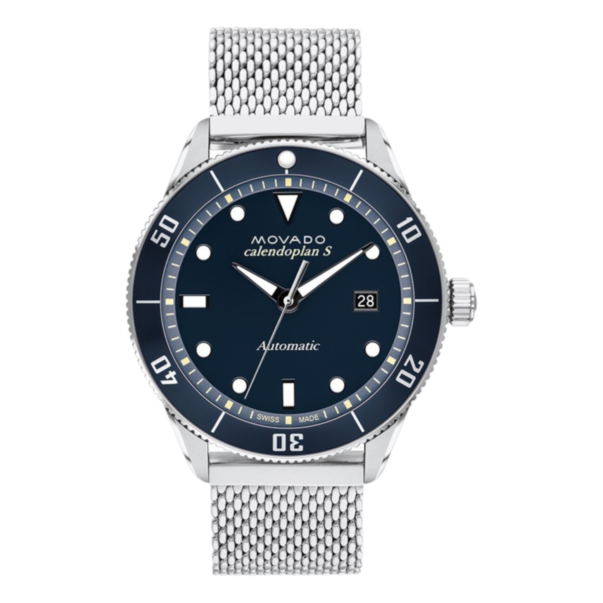 Đồng Hồ Nam Chính Hãng Movado Heritage Calendoplan S Automatic 3650136