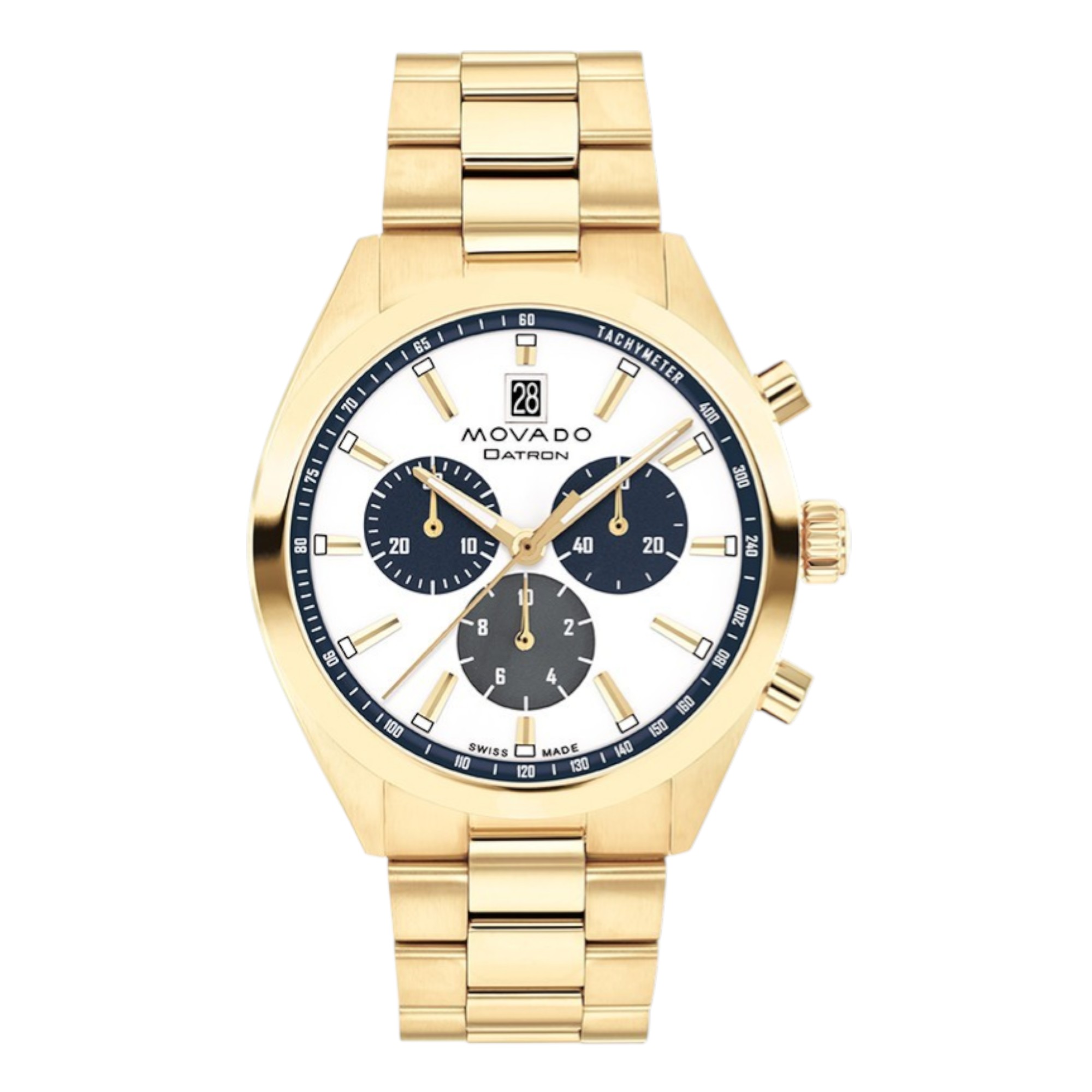 Đồng Hồ Nam Chính Hãng Movado Heritage Datron Chronograph 3650180