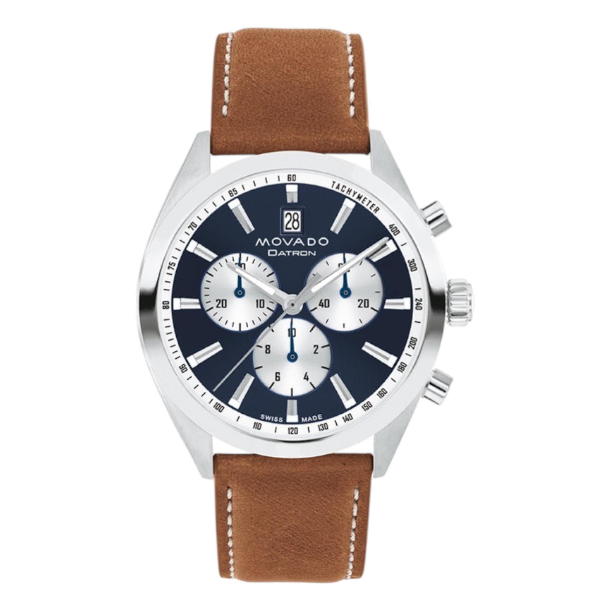 Đồng Hồ Nam Chính Hãng Movado Heritage Datron Chronograph 3650181