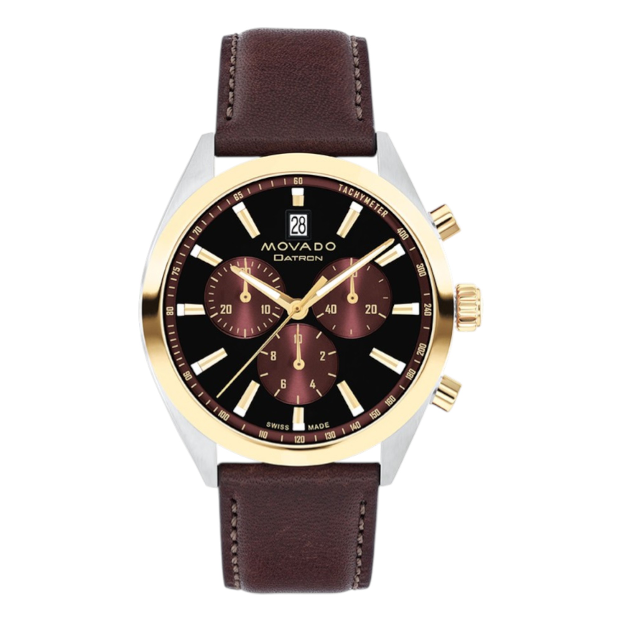 Đồng Hồ Nam Chính Hãng Movado Heritage Datron Chronograph 3650182