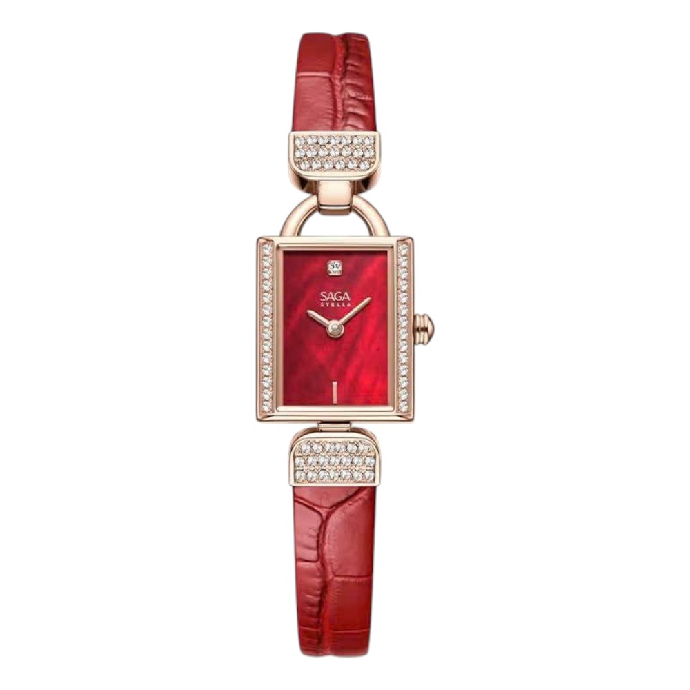 Đồng Hồ Nữ Chính Hãng Saga MOP Diamonds 71936-RGRDRD-2