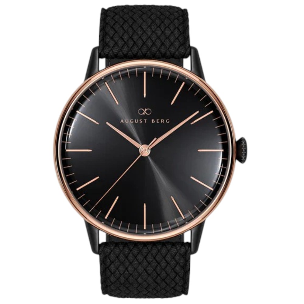 Đồng Hồ Unisex Chính Hãng August Berg 10240G01VBK - 40mm